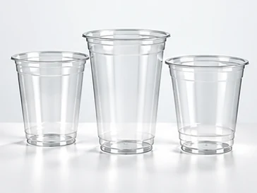 Representative 12oz PET cup visual