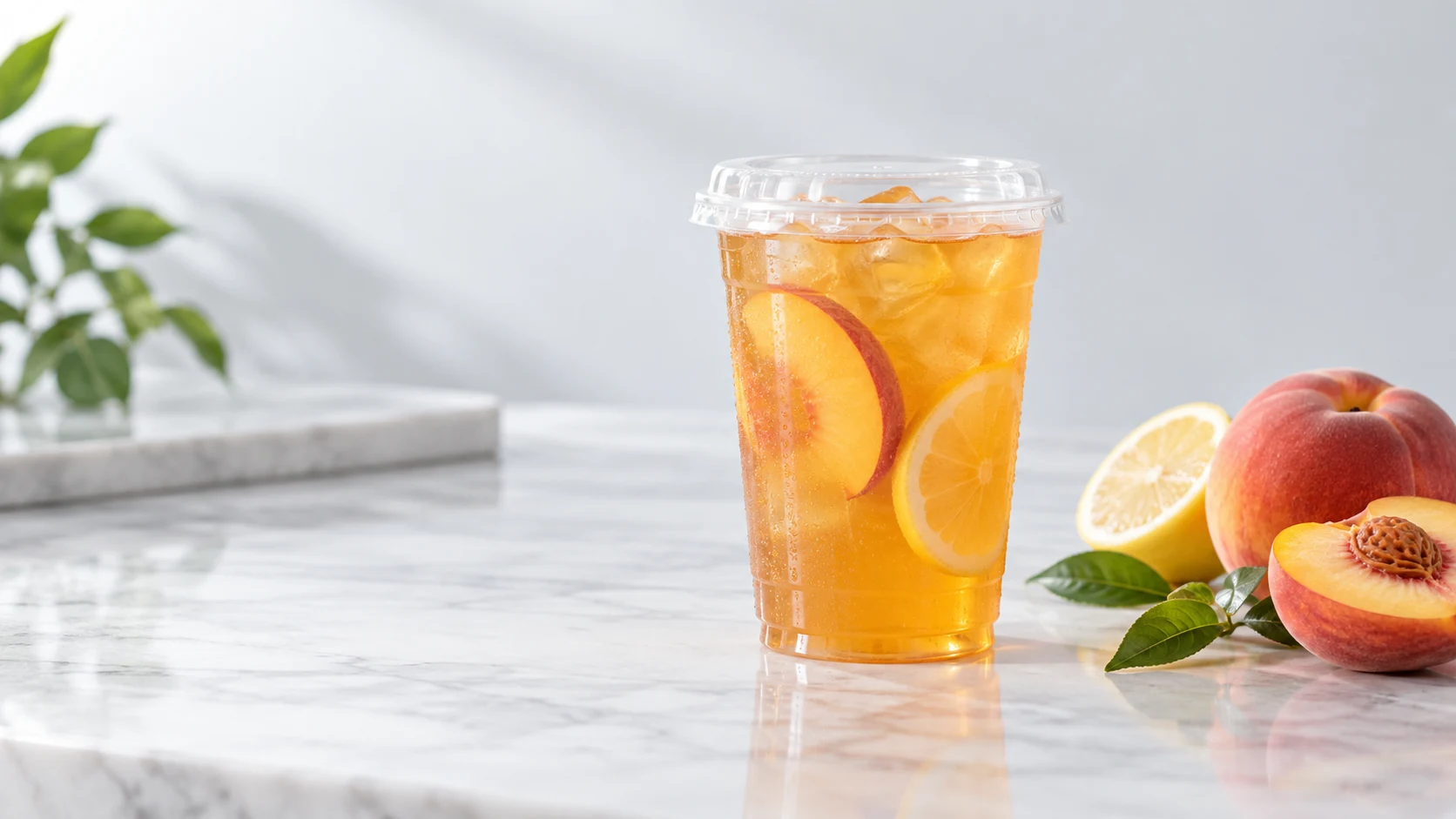Representative 14oz PLA cold beverage application